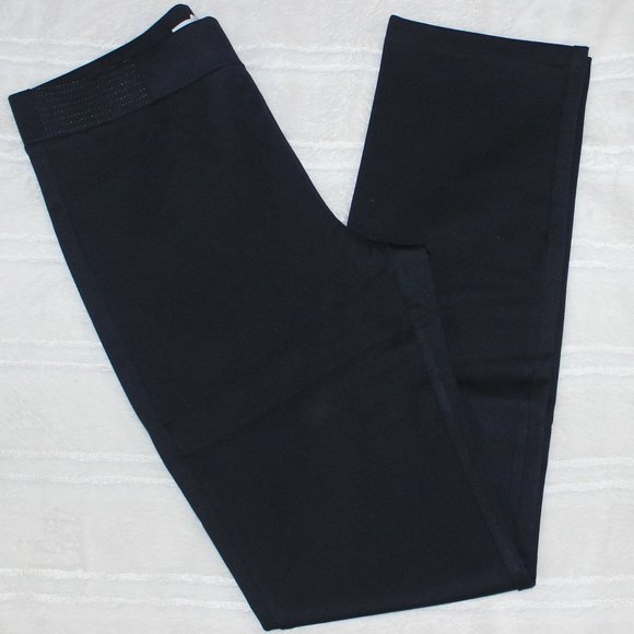 Straight semi-fitted pull-on pant Adult Women Medium Navy - Picture 1 of 4